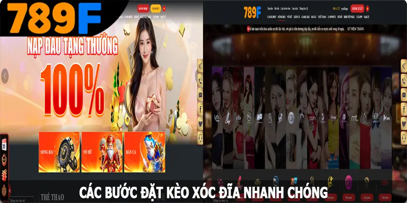 Các bước đặt kèo xóc đĩa nhanh chóng tại 789F Các bước đặt kèo xóc đĩa nhanh chóng tại 789F